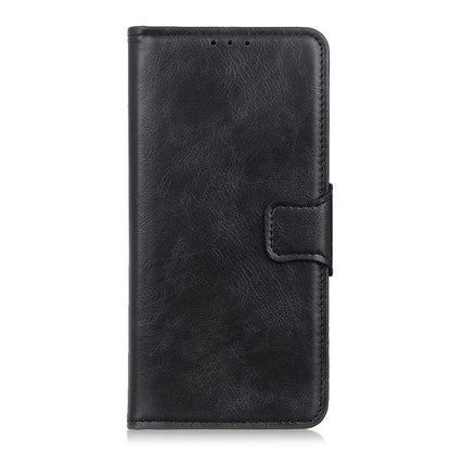 For OPPO Reno6 5G Mirren Crazy Horse Texture Horizontal Flip Leather Case with Holder & Card Slots & Wallet(Black) by buy2fix