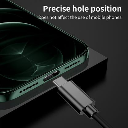 For iPhone 11 Ultra-thin Electroplating Dandelion Pattern Protective Case (Dark Green) - iPhone 11 Cases by buy2fix | Online Shopping UK | buy2fix