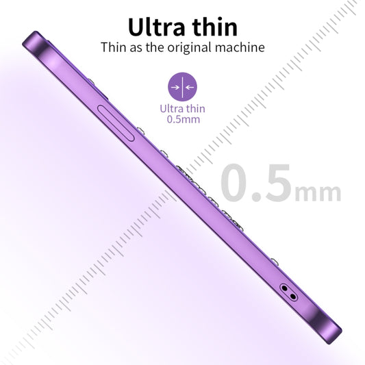 For iPhone 11 Ultra-thin Electroplating Dandelion Pattern Protective Case (Purple) - iPhone 11 Cases by buy2fix | Online Shopping UK | buy2fix