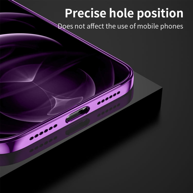 For iPhone 11 Ultra-thin Electroplating Dandelion Pattern Protective Case (Purple) - iPhone 11 Cases by buy2fix | Online Shopping UK | buy2fix