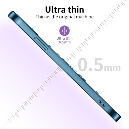 For iPhone 11 Ultra-thin Electroplating Dandelion Pattern Protective Case (Blue) - iPhone 11 Cases by buy2fix | Online Shopping UK | buy2fix