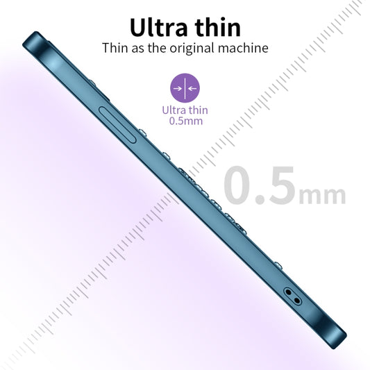 For iPhone 11 Ultra-thin Electroplating Dandelion Pattern Protective Case (Blue) - iPhone 11 Cases by buy2fix | Online Shopping UK | buy2fix