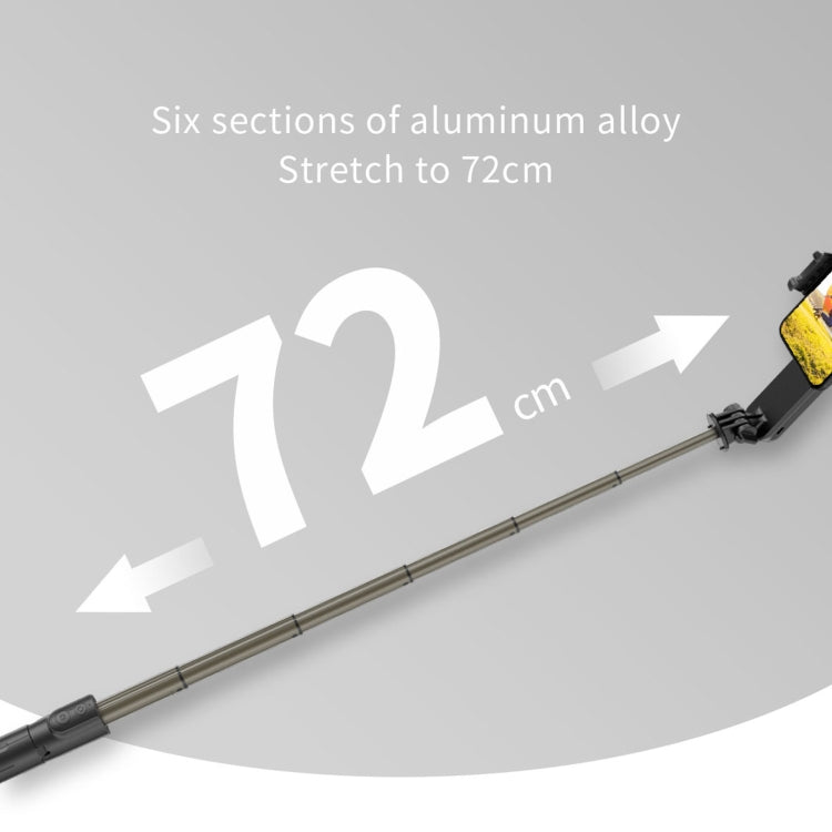 L09 Mini Folding Fill Light Gimbal Stabilizer Tripod(Black) - Handheld Gimbals by buy2fix | Online Shopping UK | buy2fix