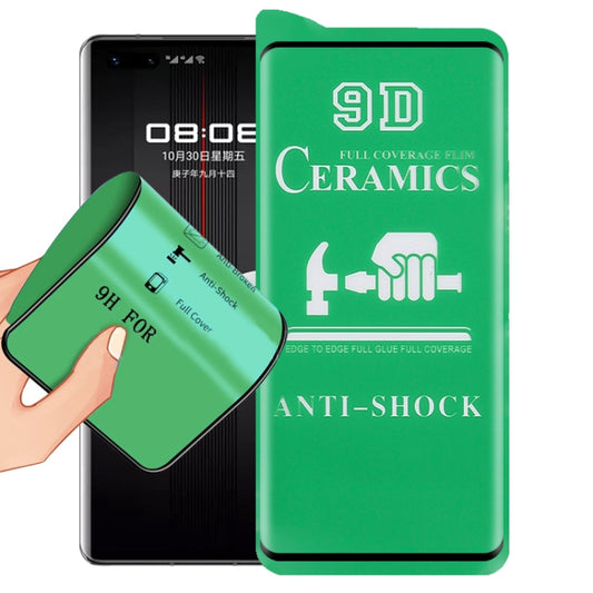 For Huawei Mate 40 RS Porsche Design 9D Full Screen Full Glue Ceramic Film - Huawei Tempered Glass by buy2fix | Online Shopping UK | buy2fix