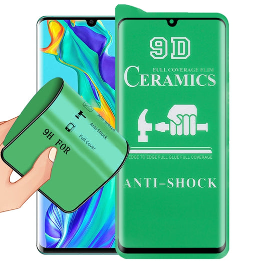 For Huawei P30 Pro 9D Full Screen Full Glue Ceramic Film - Huawei Tempered Glass by buy2fix | Online Shopping UK | buy2fix