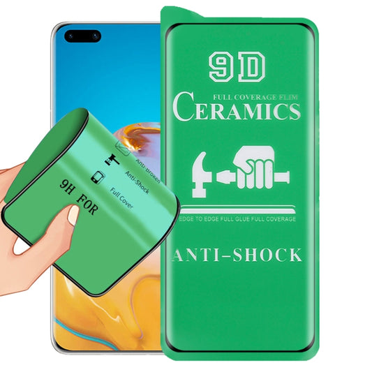 For Huawei P40 Pro 9D Full Screen Full Glue Ceramic Film - Huawei Tempered Glass by buy2fix | Online Shopping UK | buy2fix