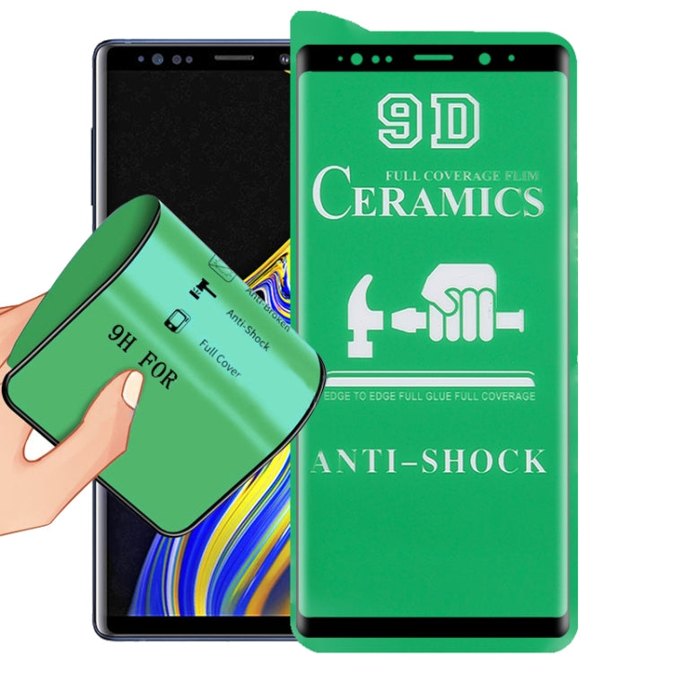 For Samsung Galaxy Note9 9D Full Screen Full Glue Ceramic Film - Galaxy Tempered Glass by buy2fix | Online Shopping UK | buy2fix