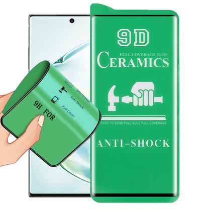 For Samsung Galaxy Note10+ 9D Full Screen Full Glue Ceramic Film by buy2fix