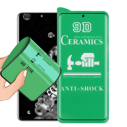 For Samsung Galaxy S20 Ultra 9D Full Screen Full Glue Ceramic Film - Galaxy Tempered Glass by buy2fix | Online Shopping UK | buy2fix