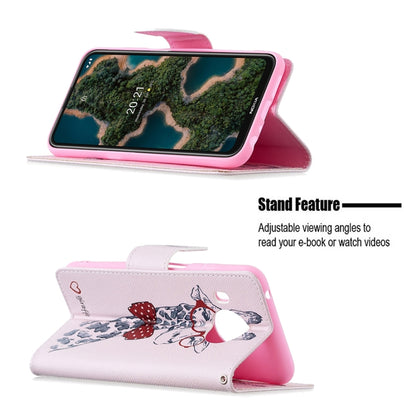 For Nokia X10 / X20 Colored Drawing Pattern Horizontal Flip Leather Case with Holder & Card Slots & Wallet(Deer) by buy2fix