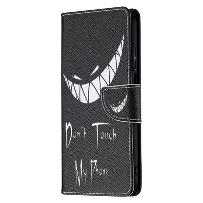 For Nokia X10 / X20 Colored Drawing Pattern Horizontal Flip Leather Case with Holder & Card Slots & Wallet(Smirk) - Nokia Cases by buy2fix | Online Shopping UK | buy2fix