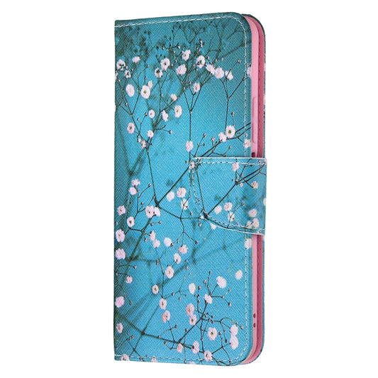 For Xiaomi Mi 11 Lite Colored Drawing Pattern Horizontal Flip Leather Case with Holder & Card Slots & Wallet(Plum Blossom) - Xiaomi Cases by buy2fix | Online Shopping UK | buy2fix