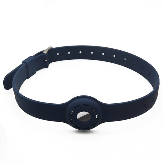 Pet Collar Anti-scratch Shockproof Silicone Protective Cover Case For AirTag(Blue) - Pet Series by buy2fix | Online Shopping UK | buy2fix