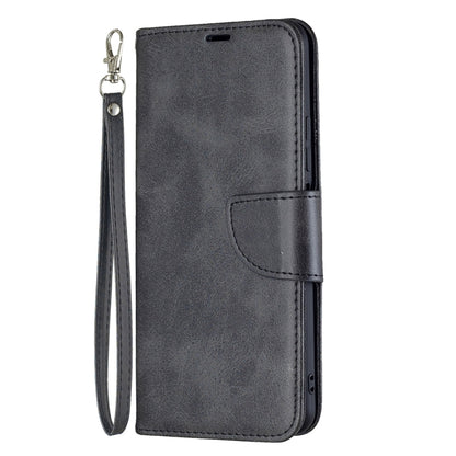 For Xiaomi Mi 11 Lite Retro Lambskin Texture Pure Color Horizontal Flip PU Leather Case with Holder & Card Slots & Wallet & Lanyard(Black) - Xiaomi Cases by buy2fix | Online Shopping UK | buy2fix