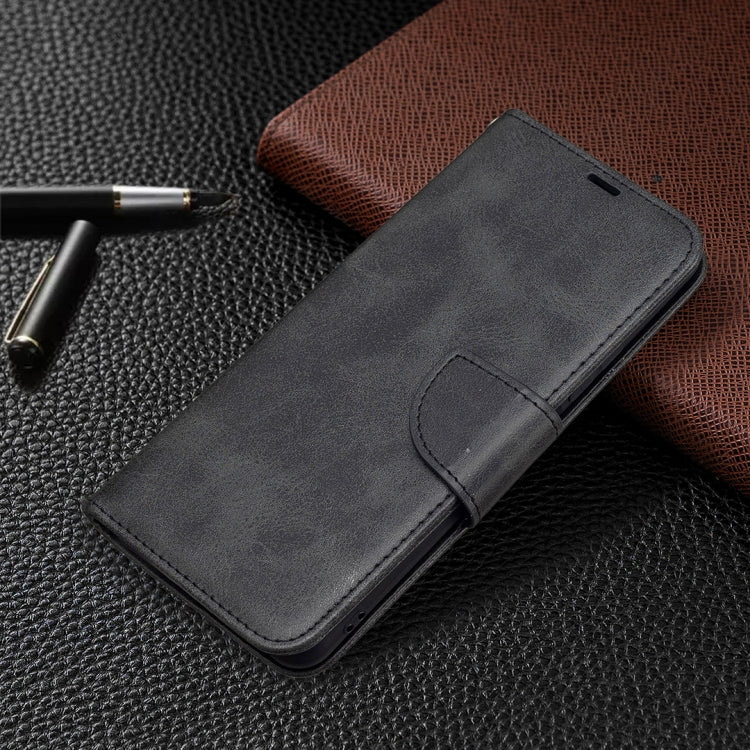 For Xiaomi Mi 11 Lite Retro Lambskin Texture Pure Color Horizontal Flip PU Leather Case with Holder & Card Slots & Wallet & Lanyard(Black) - Xiaomi Cases by buy2fix | Online Shopping UK | buy2fix