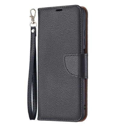 For Xiaomi Poco M3 Pro / Redmi Note 10 5G Litchi Texture Pure Color Horizontal Flip Leather Case with Holder & Card Slots & Wallet & Lanyard(Black) - Xiaomi Cases by buy2fix | Online Shopping UK | buy2fix