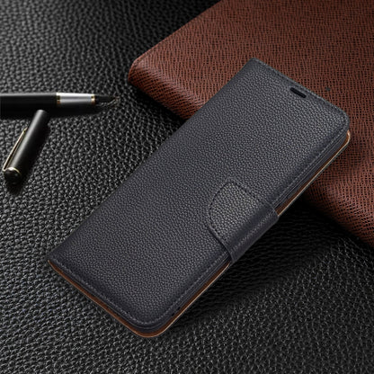 For Xiaomi Poco M3 Pro / Redmi Note 10 5G Litchi Texture Pure Color Horizontal Flip Leather Case with Holder & Card Slots & Wallet & Lanyard(Black) - Xiaomi Cases by buy2fix | Online Shopping UK | buy2fix