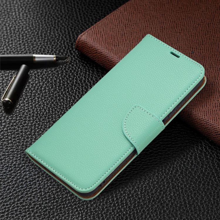 For Xiaomi Poco M3 Pro / Redmi Note 10 5G Litchi Texture Pure Color Horizontal Flip Leather Case with Holder & Card Slots & Wallet & Lanyard(Green) - Xiaomi Cases by buy2fix | Online Shopping UK | buy2fix