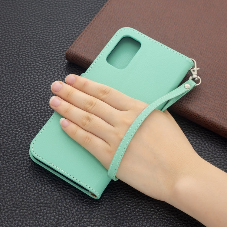For Xiaomi Poco M3 Pro / Redmi Note 10 5G Litchi Texture Pure Color Horizontal Flip Leather Case with Holder & Card Slots & Wallet & Lanyard(Green) - Xiaomi Cases by buy2fix | Online Shopping UK | buy2fix