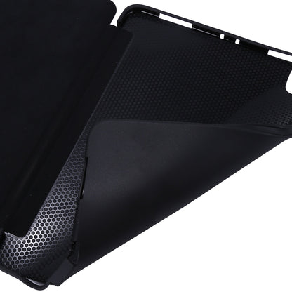 For iPad Pro 11 2022 / 2021 3-folding Horizontal Flip PU Leather + Honeycomb TPU Shockproof Tablet Case with Holder(Rose Gold) - iPad Pro 11 (2022/2021) Cases by buy2fix | Online Shopping UK | buy2fix