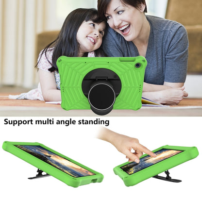 For Huawei MatePad T 10 / T 10s Spider King EVA Protective Case with Adjustable Shoulder Strap & Holder(Green) - Huawei by buy2fix | Online Shopping UK | buy2fix