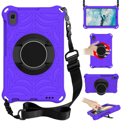 For Lenovo Tab M8 FHD TB-8505F / TB-8705X 8.0 inch Spider King EVA Protective Case with Adjustable Shoulder Strap & Holder(Purple) - Lenovo by buy2fix | Online Shopping UK | buy2fix