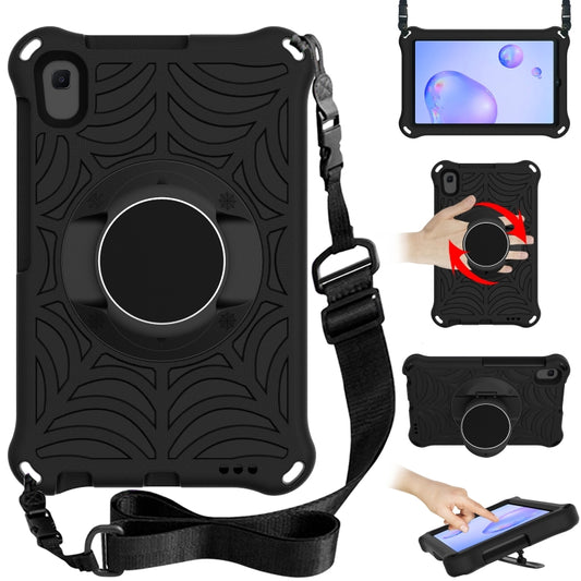 For Samsung Galaxy Tab A 8.4 2020 SM-T307U Spider King EVA Protective Case with Adjustable Shoulder Strap & Holder(Black) - Tab A 8.4 (2020) by buy2fix | Online Shopping UK | buy2fix