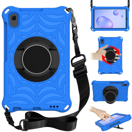 For Samsung Galaxy Tab A 8.4 2020 SM-T307U Spider King EVA Protective Case with Adjustable Shoulder Strap & Holder(Blue) - Tab A 8.4 (2020) by buy2fix | Online Shopping UK | buy2fix