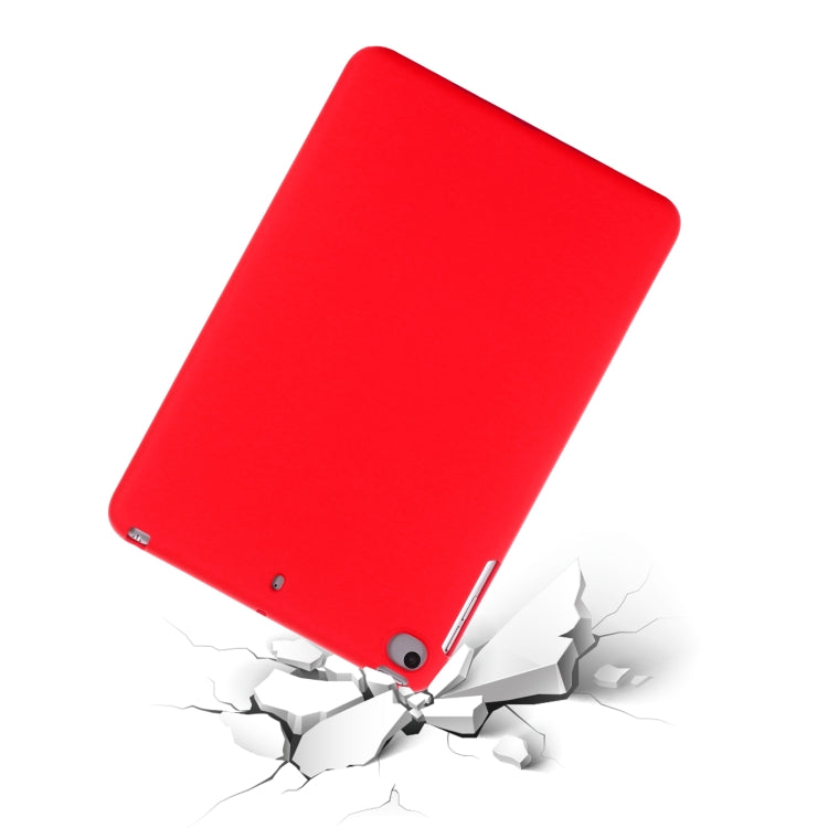 Solid Color Liquid Silicone Dropproof Full Coverage Protective Case For iPad mini 5 / mini 4(Red) - iPad mini (2019) / mini 5 Cases by buy2fix | Online Shopping UK | buy2fix