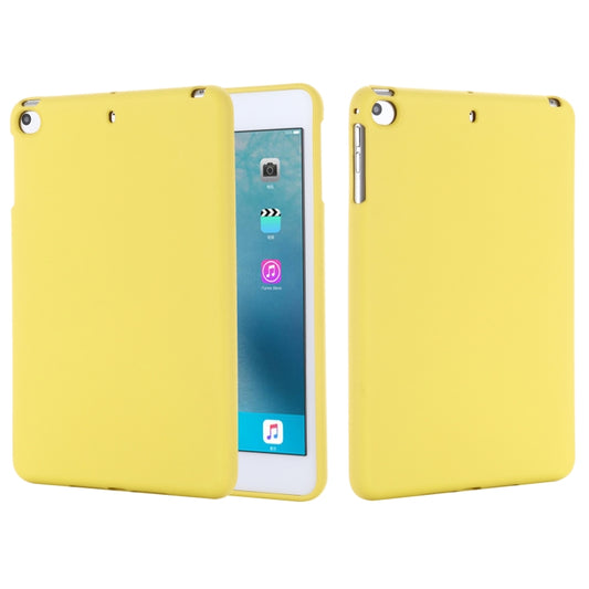 Solid Color Liquid Silicone Dropproof Full Coverage Protective Case For iPad mini 5 / mini 4(Yellow) - iPad mini (2019) / mini 5 Cases by buy2fix | Online Shopping UK | buy2fix