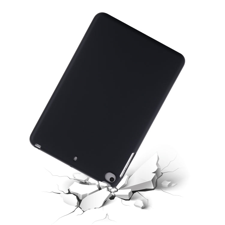 Solid Color Liquid Silicone Dropproof Full Coverage Protective Case For iPad mini 5 / mini 4(Black) - iPad mini (2019) / mini 5 Cases by buy2fix | Online Shopping UK | buy2fix