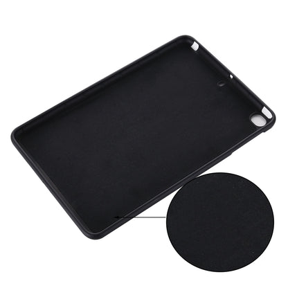 Solid Color Liquid Silicone Dropproof Full Coverage Protective Case For iPad mini 5 / mini 4(Black) - iPad mini (2019) / mini 5 Cases by buy2fix | Online Shopping UK | buy2fix