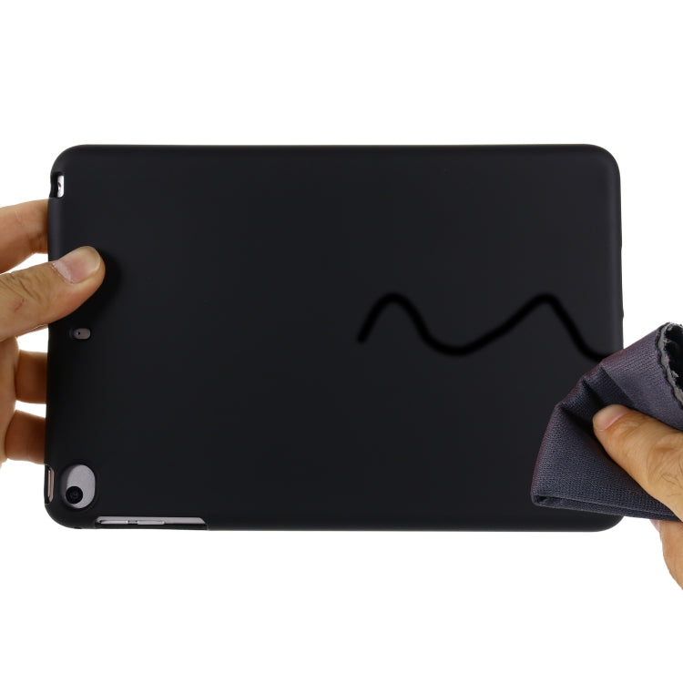 Solid Color Liquid Silicone Dropproof Full Coverage Protective Case For iPad mini 5 / mini 4(Black) - iPad mini (2019) / mini 5 Cases by buy2fix | Online Shopping UK | buy2fix
