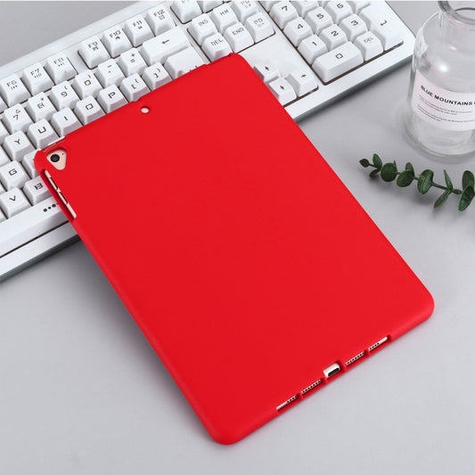 Solid Color Liquid Silicone Dropproof Full Coverage Protective Case For iPad Air / 9.7 2017 / 9.7 2018 / Pro 9.7(Red) - iPad 9.7 (2018) & (2017) Cases by buy2fix | Online Shopping UK | buy2fix