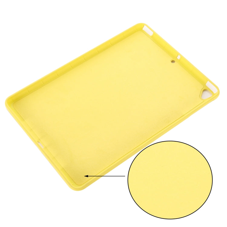 Solid Color Liquid Silicone Dropproof Full Coverage Protective Case For iPad Air / 9.7 2017 / 9.7 2018 / Pro 9.7(Yellow) - iPad 9.7 (2018) & (2017) Cases by buy2fix | Online Shopping UK | buy2fix