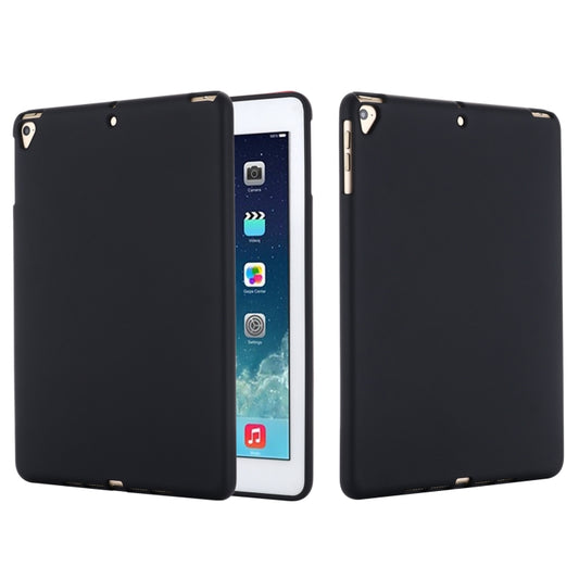 Solid Color Liquid Silicone Dropproof Full Coverage Protective Case For iPad Air / 9.7 2017 / 9.7 2018 / Pro 9.7(Black) - iPad 9.7 (2018) & (2017) Cases by buy2fix | Online Shopping UK | buy2fix