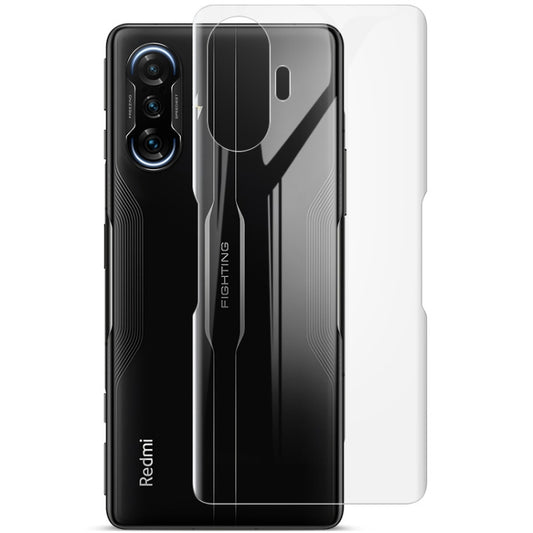 For Xiaomi Redmi K40 Gaming 2 PCS IMAK 0.15mm Curved Full Screen Protector Hydrogel Film Back Protector -  by imak | Online Shopping UK | buy2fix