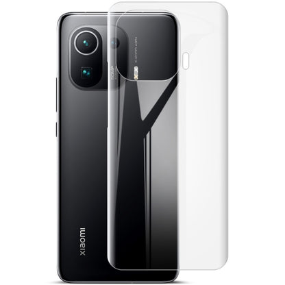 For Xiaomi Mi 11 Pro 2 PCS IMAK 0.15mm Curved Full Screen Protector Hydrogel Film Back Protector -  by imak | Online Shopping UK | buy2fix