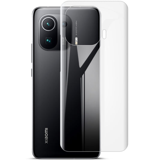 For Xiaomi Mi 11 Pro 2 PCS IMAK 0.15mm Curved Full Screen Protector Hydrogel Film Back Protector -  by imak | Online Shopping UK | buy2fix