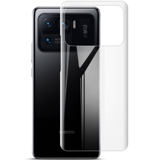 For Xiaomi Mi 11 Ultra 2 PCS IMAK 0.15mm Curved Full Screen Protector Hydrogel Film Back Protector -  by imak | Online Shopping UK | buy2fix