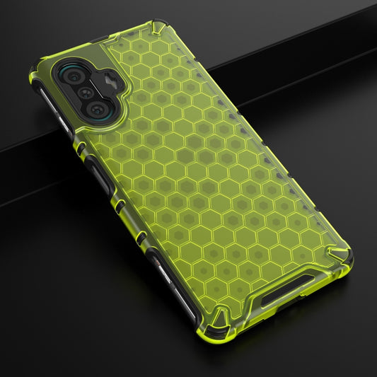 For Xiaomi Redmi K40 Gaming Shockproof Honeycomb PC + TPU Protective Case(Green) - Xiaomi Cases by buy2fix | Online Shopping UK | buy2fix