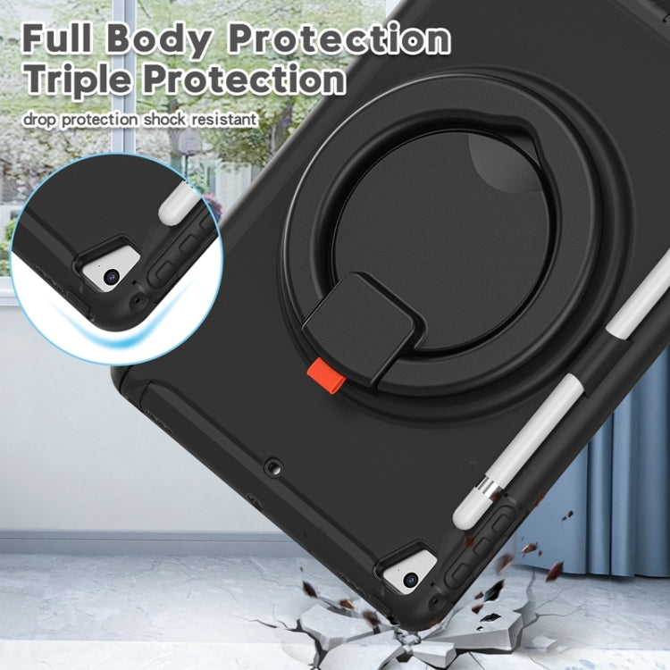 Shockproof TPU + PC Protective Case with 360 Degree Rotation Foldable Handle Grip Holder & Pen Slot For iPad 9.7 2018 / 2017 / Air 2 / Pro 9.7(Black) - iPad 9.7 (2018) & (2017) Cases by buy2fix | Online Shopping UK | buy2fix