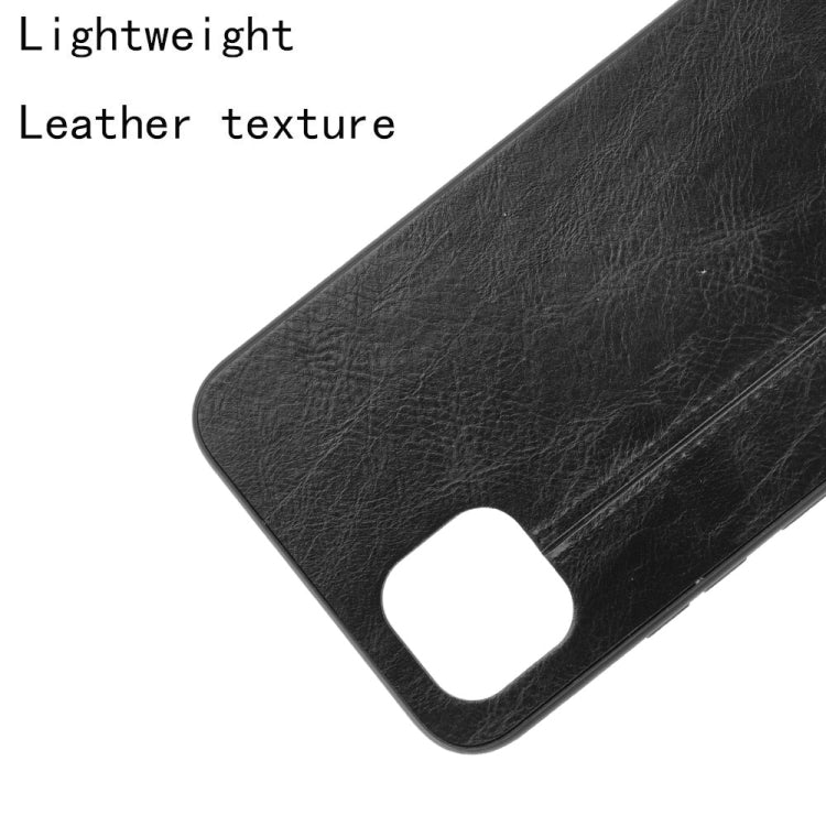 For OPPO Realme C11 2021 / Realme C20 Shockproof Sewing Cow Pattern Skin PC + PU + TPU Case(Black) - Realme Cases by buy2fix | Online Shopping UK | buy2fix