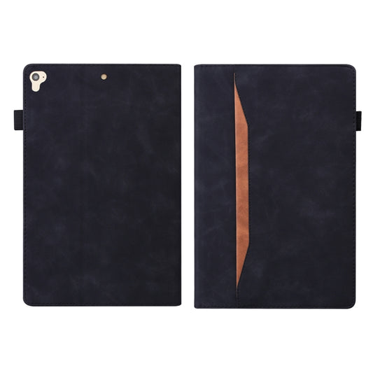 For iPad 9.7 2018 & 2017 / Pro 9.7 / Air 2 Business Shockproof Horizontal Flip Leather Case with Holder & Card Slots & Photo Frame & Pen Slot & Sleep / Wake-up Function(Black) - iPad Pro 9.7 inch Cases by buy2fix | Online Shopping UK | buy2fix