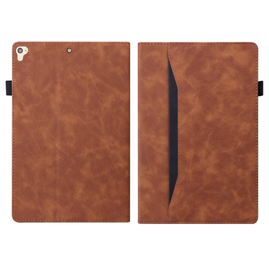 For iPad 9.7 2018 & 2017 / Pro 9.7 / Air 2 Business Shockproof Horizontal Flip Leather Case with Holder & Card Slots & Photo Frame & Pen Slot & Sleep / Wake-up Function(Brown) - iPad Pro 9.7 inch Cases by buy2fix | Online Shopping UK | buy2fix