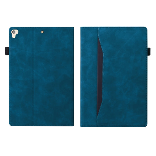 For iPad 9.7 2018 & 2017 / Pro 9.7 / Air 2 Business Shockproof Horizontal Flip Leather Case with Holder & Card Slots & Photo Frame & Pen Slot & Sleep / Wake-up Function(Blue) - iPad Pro 9.7 inch Cases by buy2fix | Online Shopping UK | buy2fix