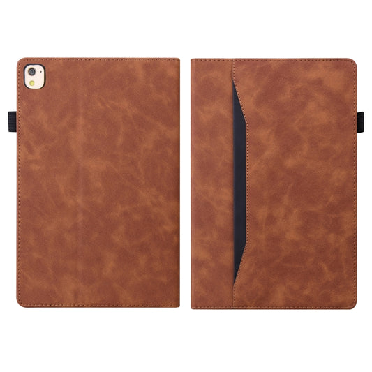 For iPad 10.2 2019 & 2020 / Pro 10.5 inch Business Shockproof Horizontal Flip Leather Case with Holder & Card Slots & Photo Frame & Pen Slot & Sleep / Wake-up Function(Brown) - iPad Pro 10.5 inch Cases by buy2fix | Online Shopping UK | buy2fix