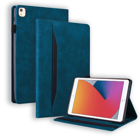 For iPad 10.2 2019 & 2020 / Pro 10.5 inch Business Shockproof Horizontal Flip Leather Case with Holder & Card Slots & Photo Frame & Pen Slot & Sleep / Wake-up Function(Blue) - iPad Pro 10.5 inch Cases by buy2fix | Online Shopping UK | buy2fix