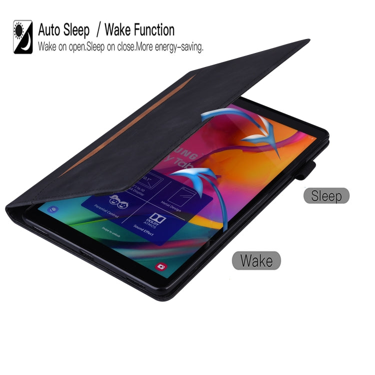 For iPad Mini 5 / 4 / 3 / 2 / 1 Business Shockproof Horizontal Flip Leather Case with Holder & Card Slots & Photo Frame & Pen Slot & Sleep / Wake-up Function(Black) - iPad Mini 4 & 3 & 2 & 1 Cases by buy2fix | Online Shopping UK | buy2fix