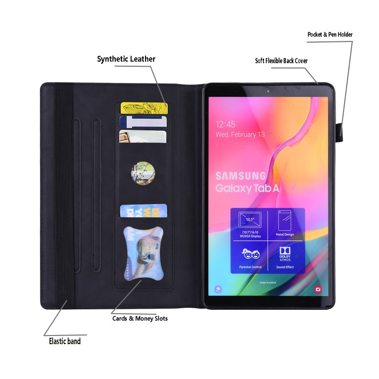 For iPad Mini 5 / 4 / 3 / 2 / 1 Business Shockproof Horizontal Flip Leather Case with Holder & Card Slots & Photo Frame & Pen Slot & Sleep / Wake-up Function(Black) - iPad Mini 4 & 3 & 2 & 1 Cases by buy2fix | Online Shopping UK | buy2fix